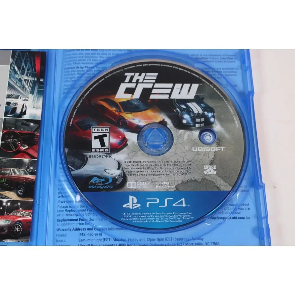 The Crew: Limited Edition (Sony PlayStation 4, 2014, PS4) Authentic, Tested